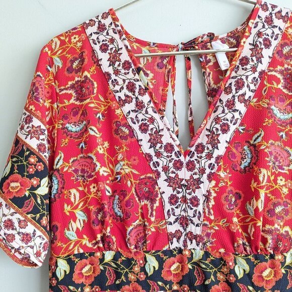 Xhiliration Boho Maxi Dress - Picture 2 of 8